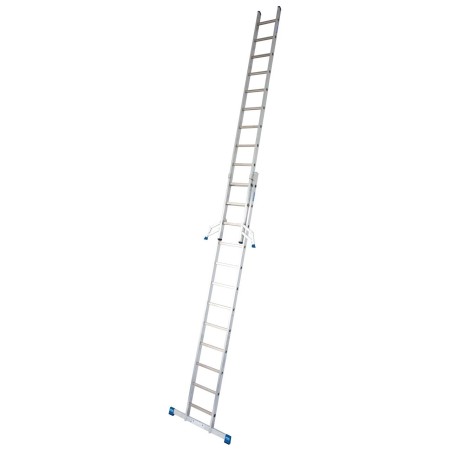Krause Stabilo Sprossen-Schiebeleiter, zweiteilig 2x12 Sprossen