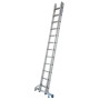 Krause Stabilo Sprossen-Schiebeleiter, zweiteilig 2x12 Sprossen - Produktansicht