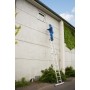Krause Stabilo Sprossen-Schiebeleiter, zweiteilig 2x12 Sprossen