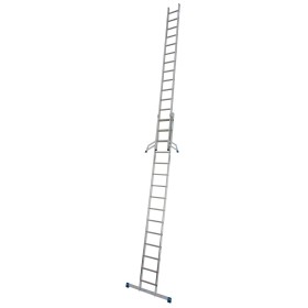 Krause Stabilo Sprossen-Schiebeleiter, zweiteilig 2x15 Sprossen