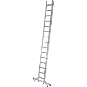 Stabilo Sprossen-Schiebeleiter, zweiteilig 2x15 Sprossen