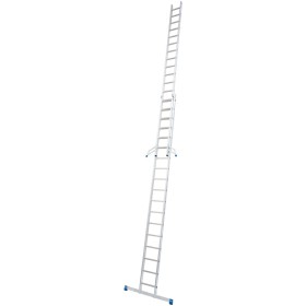 Krause Stabilo Sprossen-Schiebeleiter, zweiteilig 2x18 Sprossen