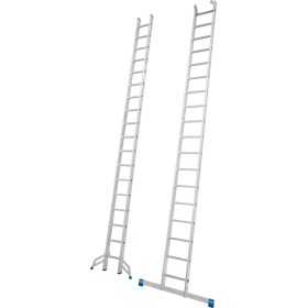 Stabilo Sprossen-Schiebeleiter, zweiteilig 2x18 Sprossen