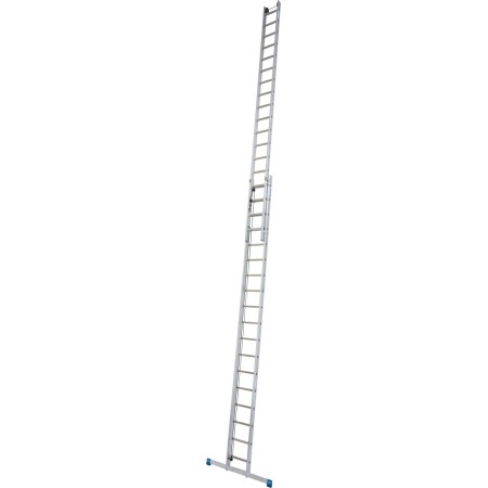 Krause Stabilo Sprossen-Seilzugleiter, zweiteilig 2x18 Sprossen