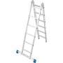 Krause Échelle double articulée Stabilo 2x6 barreaux - vue détaillée