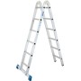 Krause Échelle double articulée Stabilo 2x6 barreaux - photo produit