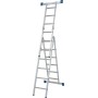 Krause Stabilo Sprossen-Gelenk-Combileiter 2 x 3 + 2 x 6 Sprossen - Produktansicht