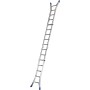 Krause Stabilo Sprossen-Gelenk-Teleskopleiter 4 x 5 Sprossen - Produktansicht