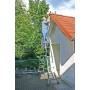 Krause Stabilo Sprossen-Gelenk-Teleskopleiter 4 x 5 Sprossen - technische Ansicht