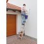 Krause Stabilo Professional Stufen-Anlegeleiter +S 15 Stufen - technische Ansicht