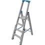 Krause STABILO Teleskop-Stufen-StehLeiter, 4 Stufen - Produktansicht