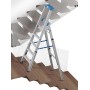 Krause STABILO Teleskop-Stufen-StehLeiter, 5 Stufen - Detailansicht