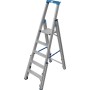 Krause STABILO Teleskop-Stufen-StehLeiter, 5 Stufen - Produktansicht