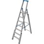 Krause STABILO Teleskop-Stufen-StehLeiter, 7 Stufen - Produktansicht