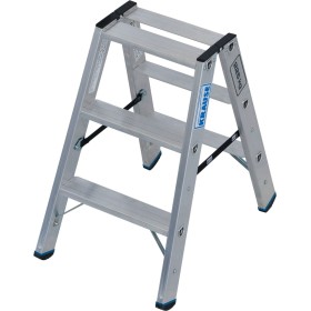 Krause STABILO Stufen-Doppelleiter Schwerlast 2x3 Stufen