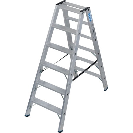 Krause STABILO Stufen-Doppelleiter 2x6 Stufen