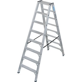 Krause STABILO Stufen-Doppelleiter Schwerlast 2x8 Stufen