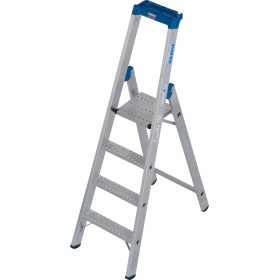 Krause Stabilo Stehleiter mit R13 Stufen, 4 Stufen