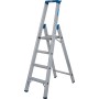 Krause Stabilo Stehleiter mit R13 Stufen, 4 Stufen - technische Ansicht