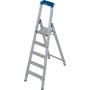 Krause Stabilo Stehleiter mit R13 Stufen, 5 Stufen