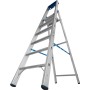 Krause Stabilo Stehleiter mit R13 Stufen, 6 Stufen - Produktansicht