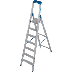 Krause Stabilo Stehleiter mit R13 Stufen, 7 Stufen