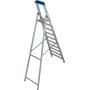 Krause Stabilo Stehleiter mit R13 Stufen, 10 Stufen - Detailansicht