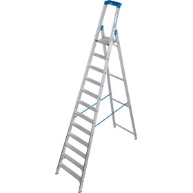 Krause Stabilo Stehleiter mit R13 Stufen, 12 Stufen