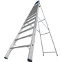 Krause Stabilo Stehleiter mit R13 Stufen, 12 Stufen - Produktansicht