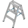 Krause Stabilo Doppelleiter mit R13-Stufen, 2 x 3 Stufen
