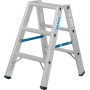 Krause Stabilo Doppelleiter mit R13-Stufen, 2 x 3 Stufen - Detailansicht