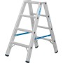 Krause Stabilo Doppelleiter mit R13-Stufen, 2 x 4 Stufen - Detailansicht