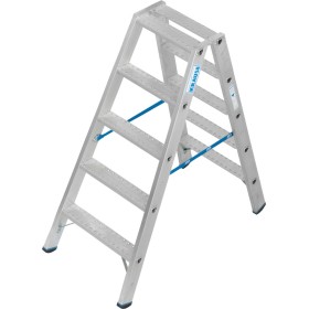 Krause Stabilo Doppelleiter mit R13-Stufen, 2 x 5 Stufen