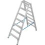 Krause Stabilo Doppelleiter mit R13-Stufen, 2 x 7 Stufen