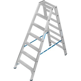 Krause Stabilo Doppelleiter mit R13-Stufen, 2 x 7 Stufen