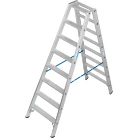 Krause Stabilo Doppelleiter mit R13-Stufen, 2 x 8 Stufen