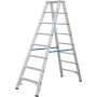 Krause Stabilo Doppelleiter mit R13-Stufen, 2 x 8 Stufen - Detailansicht