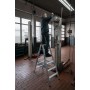 Krause Stabilo Doppelleiter mit R13-Stufen, 2 x 8 Stufen