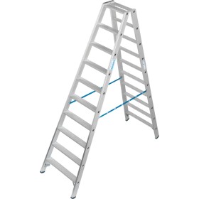 Krause Stabilo Doppelleiter mit R13-Stufen, 2 x 10 Stufen