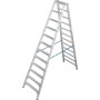 Krause Stabilo Doppelleiter mit R13-Stufen, 2 x 12 Stufen