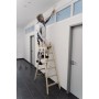 Krause Stabilo Sprossen-Doppelleiter (Holz) 2x4 Sprossen