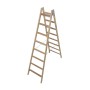 Krause Sprossen-Doppelleiter (Holz) 2x8 Sprossen - Detailansicht