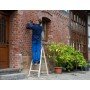 Krause Sprossen-Doppelleiter (Holz) 2x8 Sprossen - Produktansicht