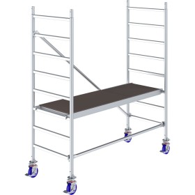 Échafaudage mobile STABILO Série 10, longueur 2,0 m, hauteur 1 m