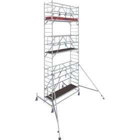 Krause Échafaudage roulant STABILO Série 10, Longueur de champ 2,50 m, Hauteur de travail 5,40 m