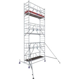 Échafaudage roulant STABILO Série 10, Longueur de champ 2,50 m, Hauteur de travail 5,40 m