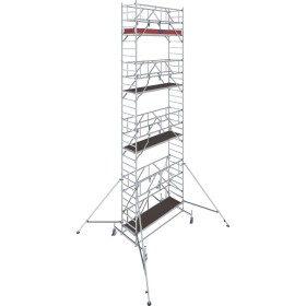 Krause Échafaudage roulant STABILO Série 10, Longueur de champ 2,50 m, Hauteur de travail 7,40 m
