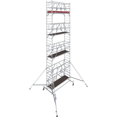 Krause Impalcatura STABILO Serie 10, Lunghezza campo 2,50 m, Altezza di lavoro 7,40 m