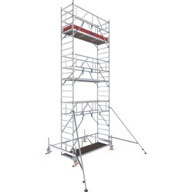 Échafaudage roulant STABILO®, Série 100, Longueur de champ 2,50 m, Hauteur de travail 5,50 m