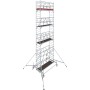 Krause Échafaudage roulant STABILO®, Série 100, Longueur du champ 2,50 m, Hauteur de travail 7,50 m